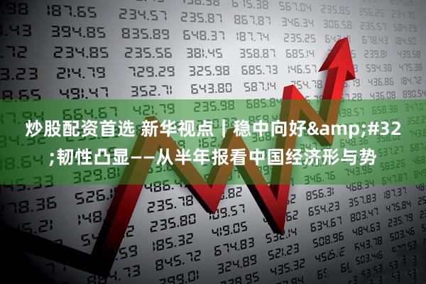 炒股配资首选 新华视点｜稳中向好&#32;韧性凸显——从半年报看中国经济形与势
